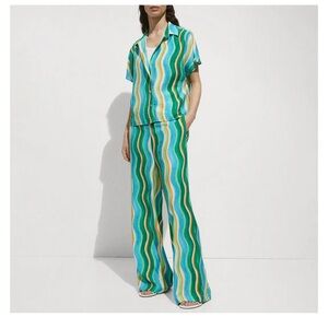 Mango Wavy Multicolor Striped Set